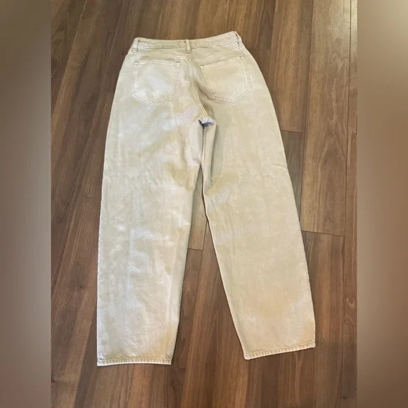 Abercrombie & Fitch the taper Jean. High rise. Size 30 waist 10R curve love - Picture 4 of 10